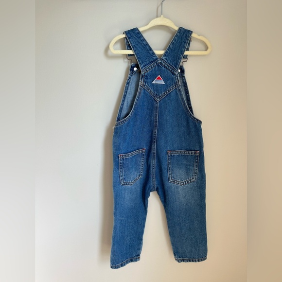 Zara Denim Overalls 12/18M - Picture 3 of 3